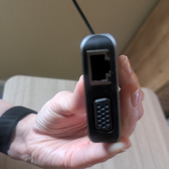 ABIWAZY Silver USB-C Hub Docking Station - Picture 5 of 5